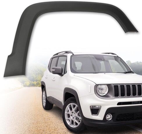 G-PLUS Front Right Fender Flare Compatible with Jeep Renegade 2015-2021 Wheel Arch Fender Molding Trim Textured Black 5XB67LXHAA, CH1790104 in Saudi Arabia