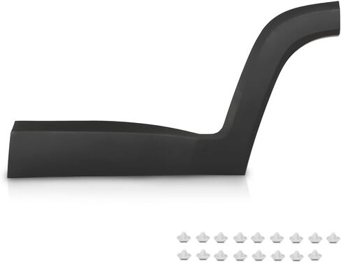 LQI Left Driver Side Rear Door Molding Fender Flare Trim Compatible with Jeep Renegade 2015-2021 5VX87LXHAA, CH1504109 in Saudi Arabia