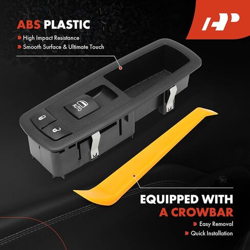 A-Premium Power Window Switch Compatible with Dodge Charger 2011-2016, Journey 2011-2016 & Chrysler 300 2011-2015, with Auto Up & Down, Front Right Passenger Side in Kuwait