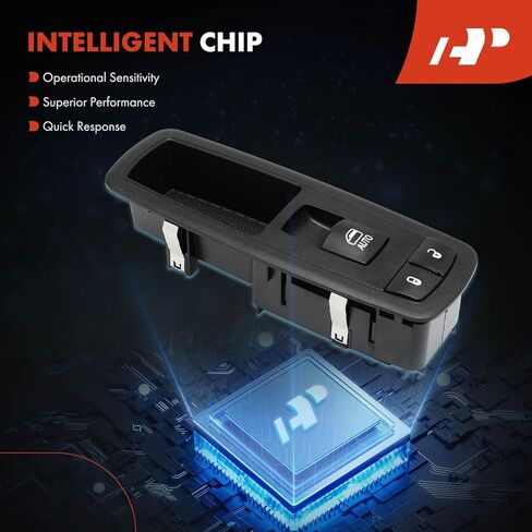 A-Premium Power Window Switch Compatible with Dodge Charger 2011-2016, Journey 2011-2016 & Chrysler 300 2011-2015, with Auto Up & Down, Front Right Passenger Side in Kuwait