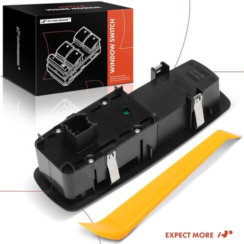 A-Premium Power Window Switch Compatible with Dodge Charger 2011-2016, Journey 2011-2016 & Chrysler 300 2011-2015, with Auto Up & Down, Front Right Passenger Side in Kuwait