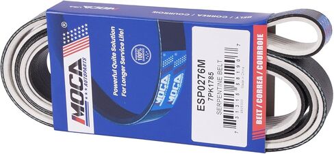 MOCA 7PK1785 Fabric Faced Serpentine Belt Fit for Honda 2003-2007 Accord 2.4L in Saudi Arabia