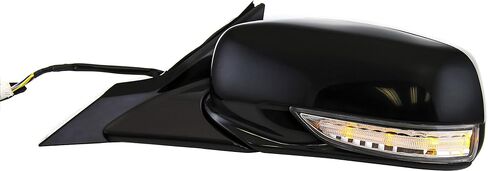 مرآة Garage-Pro متوافقة مع جانب سائق Acura TL 2009-2014، ساخنة، زجاج الطاقة، ضوء إشارة داخلي in Saudi Arabia