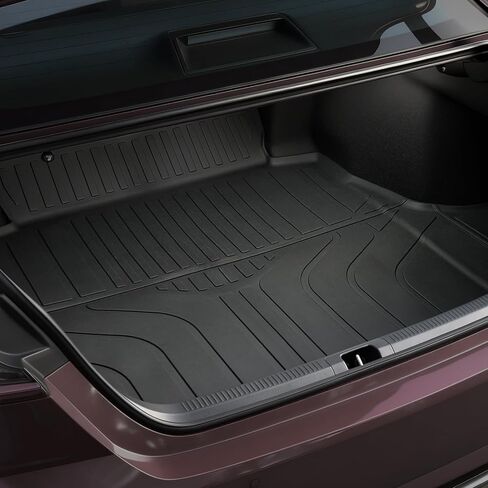 Cargo Mat for 2025 2026 Toyota Camry, Full Coverage All Weather Trunk Cargo Liner with Backrest Protectors for Camry Accessories in Kuwait