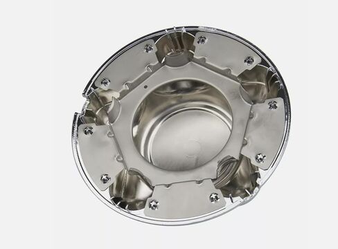 2pcs 7" Chrome Wheel Hub Cap Center Cover Fit for 97-03 Ford F150 Expedition Rim (Silver 2pcs) in Saudi Arabia