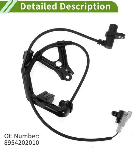No.8954202010 ABS عجلة السرعة سينور لتويوتا كورولا 1996-2002 1.6L 1.8L الجبهة اليمنى ABS الاستشعار نظام الفرامل المضادة للانغلاق الاستشعار 1 قطعة in Saudi Arabia