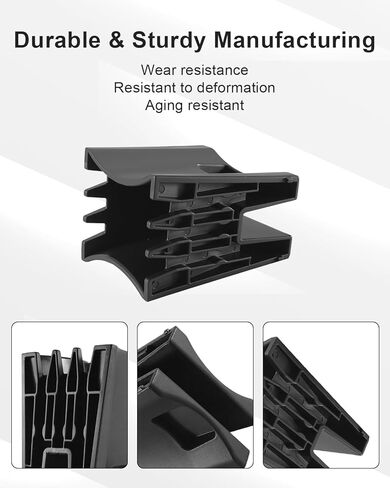 Center Console Cup Holder Insert Divider Set Fit for Toyota Corolla 1.8L 2014 2015 2016 2017 2018 Replace 55618-02300-C0 5561802300C0,Black in Kuwait