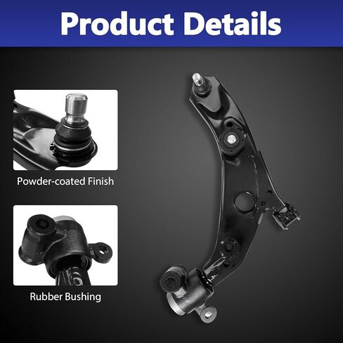 Suspension Kit Front Lower Control Arm With Ball Joint Sway Bar Link Replacement For 2016-2023 Mazda CX-9 4 Pcs in Saudi Arabia