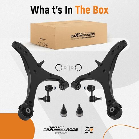 maXpeedingrods 6Pcs Front Lower Control Arm Kit for Honda Element 2003-2011, Suspension Kit with Lower Ball Joints Sway Bar End Links in Saudi Arabia