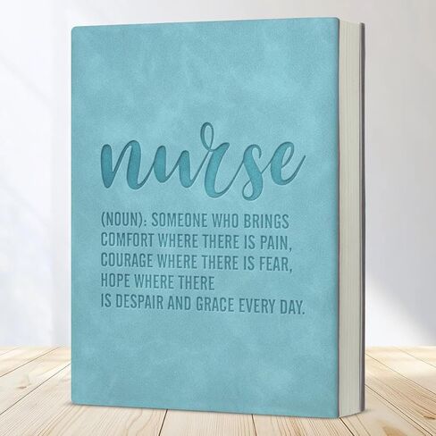 Nurse Journal Notebook Gifts for Women, Appreciation Gifts for Nursing Medical Students, Nurse Definition Leather Writing Notebook in Saudi Arabia
