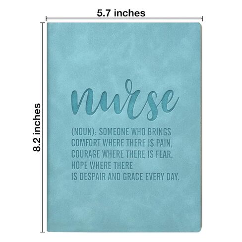 Nurse Journal Notebook Gifts for Women, Appreciation Gifts for Nursing Medical Students, Nurse Definition Leather Writing Notebook in Saudi Arabia