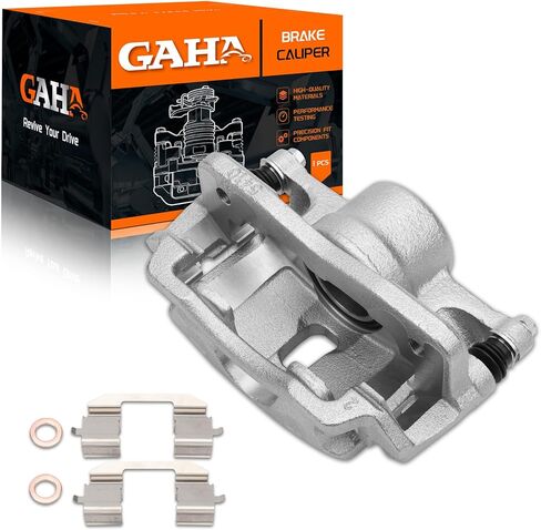 GAHA Front Right Brake Caliper w/Bracket Passenger Side 19B1833 for Acura EL 1997-2000, for Honda Civic 1996-2011, Honda Insight 2010-2014 in Saudi Arabia