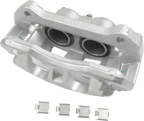 18B5237 فرجار فرامل قرصية أمامية يسار لسيارة Ford Expedition 2010-2021/F-150 2010-2011، لسيارة Lincoln Mark LT 2010-2011/Navigator 2010-2021، استبدال جانب سائق مجموعة فرجار الفرامل # 18-B5237 AL3Z2B121B in Kuwait