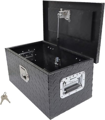 20 Inch Heavy Duty Trailer Toolbox Aluminum Tool Box W/Lock and 2 Keys Replacement for Pick Up Truck Bed ATV RV Trailer in Saudi Arabia