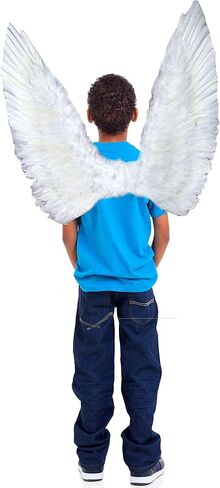 SACAS Large White Feather Angel Wings for Women Men and Teen Adults in Saudi Arabia