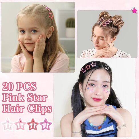 Y2k Accessories Set Patent Leather Shoulder Bag Grunge Layered Necklace Bracelets Y2K Sunglasses Star Clips Pink Keychain Vintage Jewelry Set for Women in Kuwait