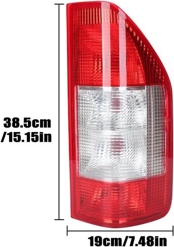 Pair Halogen Tail Light Lens For Dodge Freightliner Mercedes Benz Sprinter 2500 3500 1995-2006 Rear Brake Stop Lamp Left & Right Side in Saudi Arabia