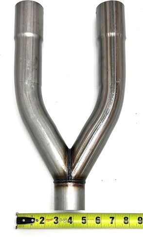 Exhaust Y Pipe 2.00 Single Inlet to 2.00 Dual Outlets WYP-200 Steel Wesdon Exhaust Y Pipe in Saudi Arabia