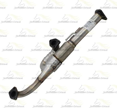 أنبوب العادم الأمامي المرن Y-Pipe متوافق مع 2007-2009 Acura MDX 3.7L | ستانلس ستيل | العادم الشمالي الشرقي | يتضمن الجوانات ومجموعة الترباس | قطع غيار السيارات | in Saudi Arabia