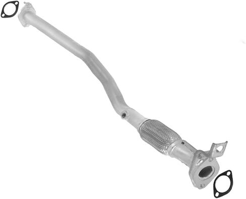 Exhaust Front Pipe Compatible for 2001-2005 Hyundai Accent 1.6L | Stainless Steel | Northeastern Exhaust | Free Gaskets Included | Automotive Replacement Part | Direct-Fit in Saudi Arabia