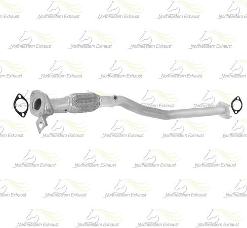 Exhaust Front Pipe Compatible for 2001-2005 Hyundai Accent 1.6L | Stainless Steel | Northeastern Exhaust | Free Gaskets Included | Automotive Replacement Part | Direct-Fit in Saudi Arabia