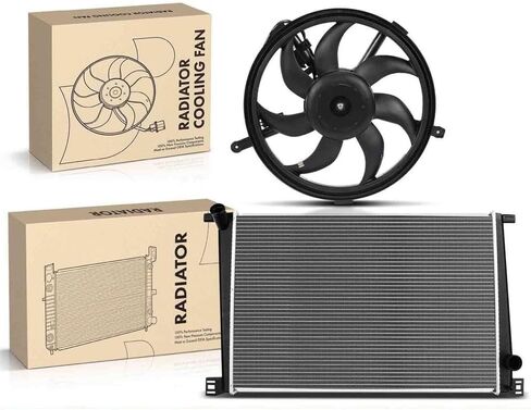 Replacement Parts for Radiator&Cooling Fan Assembly Kit for Mini Cooper Countryman Paceman L4 1.6L Mod-AP88P-44471 in Saudi Arabia