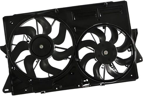 Dual Radiator and Condenser Fan Assembly Replacement DG1Z8C607C for Ford Taurus 2013 2014 2015 2016 1 Pcs in Saudi Arabia