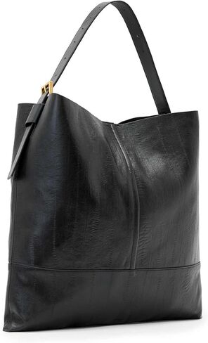 AllSaints Asha Eel Shoulder Black W229XD One Size in Saudi Arabia