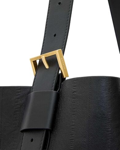 AllSaints Asha Eel Shoulder Black W229XD One Size in Saudi Arabia
