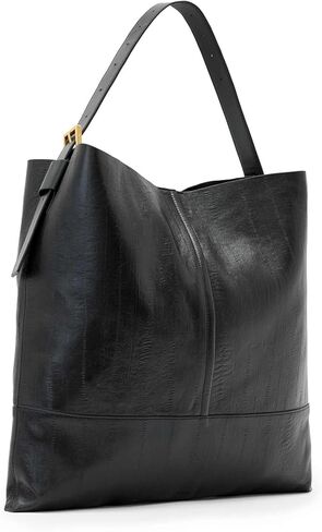AllSaints Asha Eel Shoulder Black W229XD One Size in Saudi Arabia