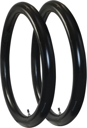 2.75/3.0-21 (80/100-21) Motorcycle Inner Tube - TR4 Valve, Heavy Duty Butyl Rubber, High Thickness, Superior Air Retention, Durable for Off-Road & Street Bikes (1 Pack, 2.75/3.0-21(80/100-21)) in Kuwait