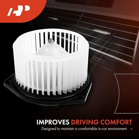 A-Premium HVAC Heater Blower Motor and Resistor Assembly Compatible with Honda, Acura Vehicles - Accord 2003-2007 Coupe, TL 2004-2008 Sedan - Front Side, Replace# JA1382, 79330S6M941, 2-PC Set in Saudi Arabia