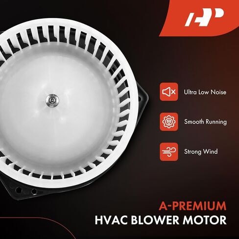 A-Premium HVAC Heater Blower Motor and Resistor Assembly Compatible with Honda, Acura Vehicles - Accord 2003-2007 Coupe, TL 2004-2008 Sedan - Front Side, Replace# JA1382, 79330S6M941, 2-PC Set in Saudi Arabia