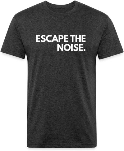 Timpanogos Hiking Co. Escape The Noise Shirt for Men and Women Premium Graphic Tee Mountain T-Shirt in Saudi Arabia