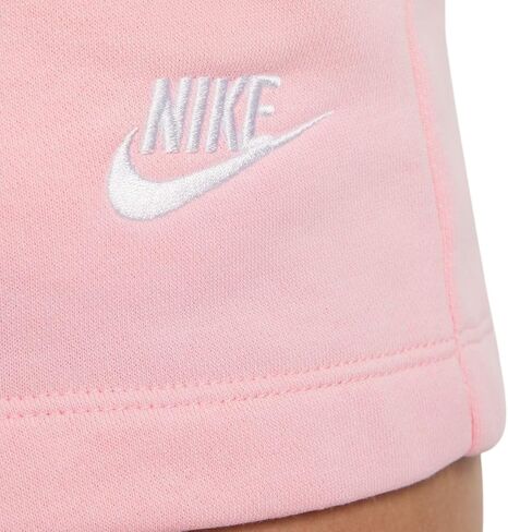 W NSW Club FLC MR Short Women's Mid-Rise Shorts (MED Soft Pink/White) in Saudi Arabia