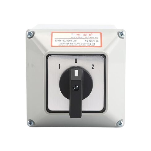 1 قطعة SZW26/LW26-63 63A 3P التلقائي Ganrator كام مفاتيح مفتاح دوار تغيير التحكم التبديل مع قذيفة مقاوم للماء in Kuwait