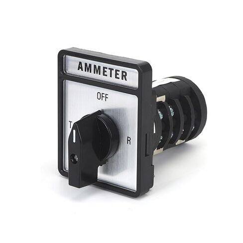 C178-4A Ammeter 4 Positions 4 Phases AC380V DC220V Motor Circuit Universal Changeover Rotary Knob Selection Cam Switch in Kuwait