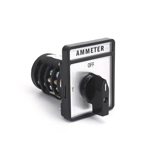 C178-4A Ammeter 4 Positions 4 Phases AC380V DC220V Motor Circuit Universal Changeover Rotary Knob Selection Cam Switch in Kuwait