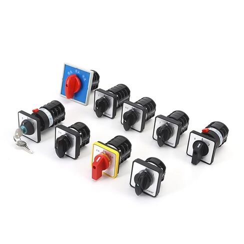 LW8D-10D404-3B 3 Positions 3 Phases 10A Cam Switches Rotary Switch Changeover Control Switch for Electric Motors in Kuwait