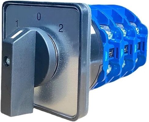 690V 125A Three Poles LW26-125/3 Multi Position Panel Mounting Cam Changeover Rotary Switch Silver Contact LW28 YMW26(0-1) in Kuwait