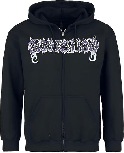 Dissection Men's Storm of The Lights Bane Zip Up Hoodie Black | Officially Licensed Merchandise in Saudi Arabia