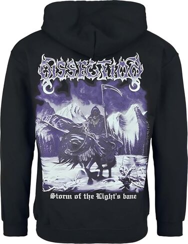 Dissection Men's Storm of The Lights Bane Zip Up Hoodie Black | Officially Licensed Merchandise in Saudi Arabia