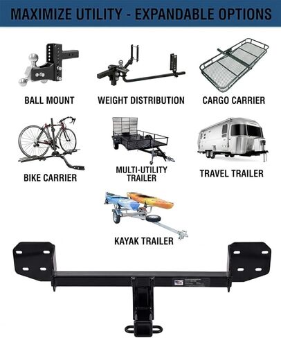 Class 3 Trailer Hitch 2 Inch Receiver Fit for 2010-2019 Subaru Outback in Saudi Arabia