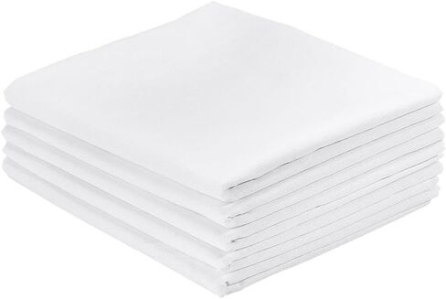 PH PandaHall 5pcs White Cotton Tapestry, Blank Wall Tapestry Large Backdrop Plain Wall Decor for Tie Dyeing DIY Painting Hanging Art Craft Bedroom Living Room Decoration, 60.63x60.63inch in Saudi Arabia