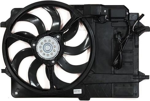Dual Radiator and Condenser Fan Assembly Replaces# FA70300, 621980 for Mini Cooper 1.6L 2002 2003, (1x) in Saudi Arabia