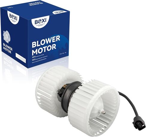 BOXI HVAC Blower Motor Fan Assembly with Fan Cage Fits for Audi A8 Quattro 2004 2005 2006 2007 2008 2009 2010 | for Audi S8 2007 2008 2009 | Replace 4E0959101A, 4E0959102A, 4E0 959 101, 4E0 959 101 A in Saudi Arabia
