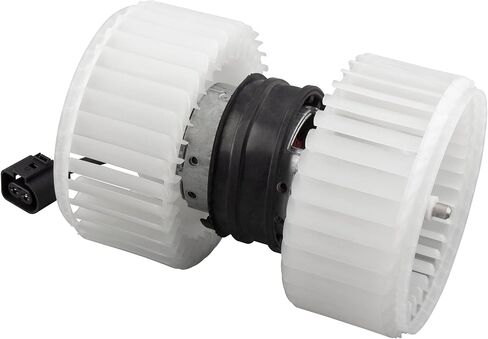 BOXI HVAC Blower Motor Fan Assembly with Fan Cage Fits for Audi A8 Quattro 2004 2005 2006 2007 2008 2009 2010 | for Audi S8 2007 2008 2009 | Replace 4E0959101A, 4E0959102A, 4E0 959 101, 4E0 959 101 A in Saudi Arabia