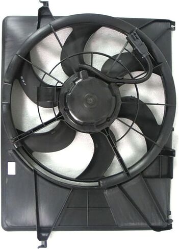 مجموعة مروحة الرادياتير والمكثف المزدوج تحل محل # HY3115121، 621700G لسيارة Hyundai Azera 3.8L 2006 2007 2008 2009، (1x) in Saudi Arabia