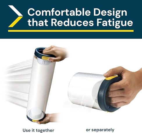 SF-756 Hand Saver Stretch Film Dispenser, 3 Inch Core, Brake Tensioner, Ergonomic Hand Saver, Lightweight Wrap Handle, Warehouse Packaging Tool in Saudi Arabia