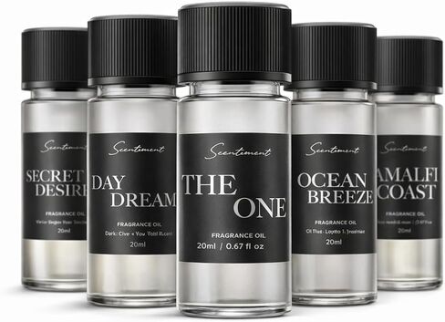 Top 3 Designer Scents Discovery Set Collection Diffuser Oils | Aromatherapy Home Fragrance | Luxurious Scent with of Brilliance, Santal, Royalty, 20ml in Kuwait
